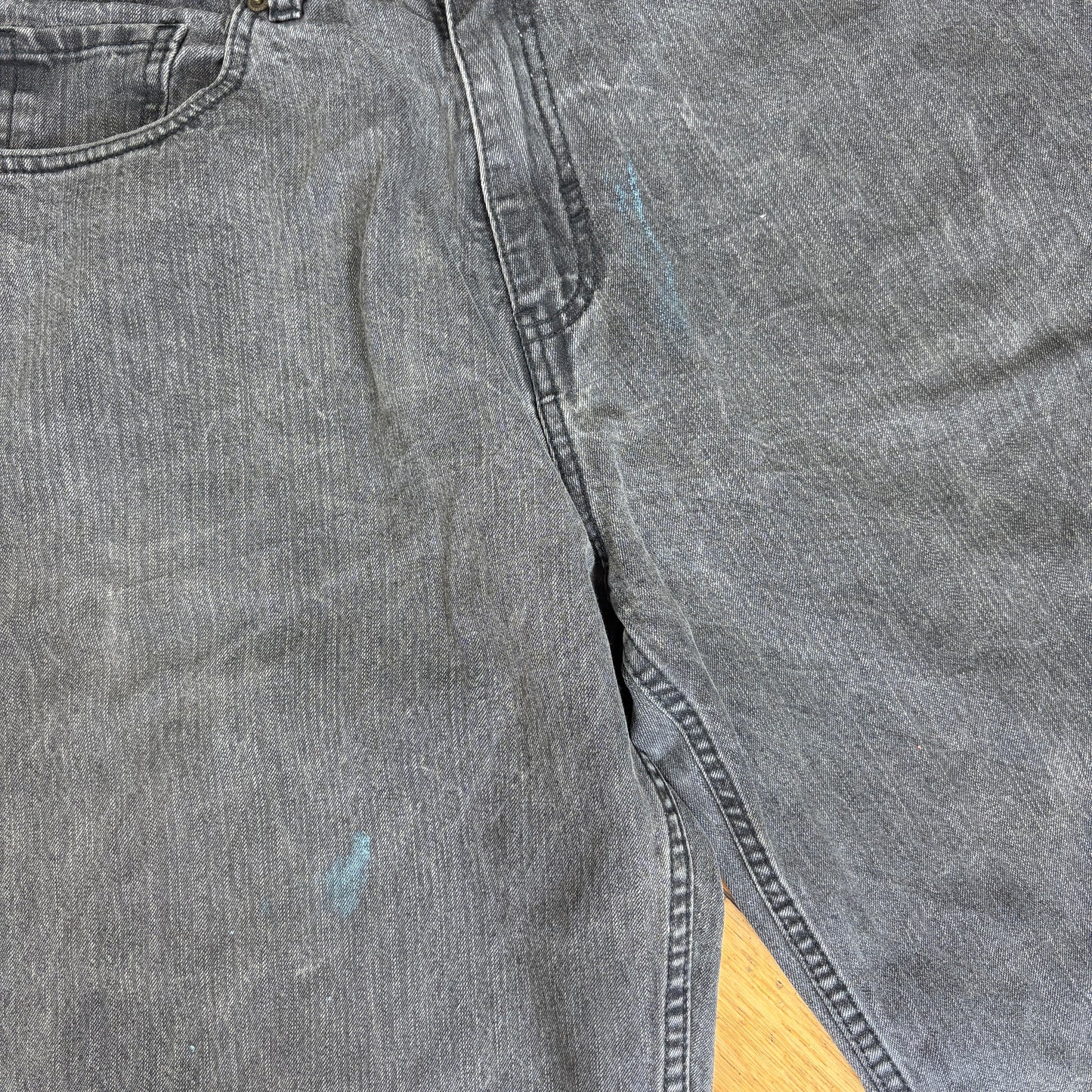 Vintage Rocawear Embroidered Hip Hop Black Baggy Shorts Jorts - 34
