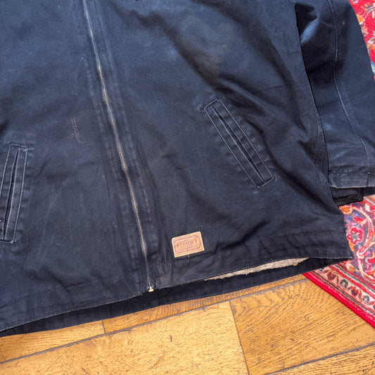 Vintage Black Workwear Carhartt Active Style Jacket - XL