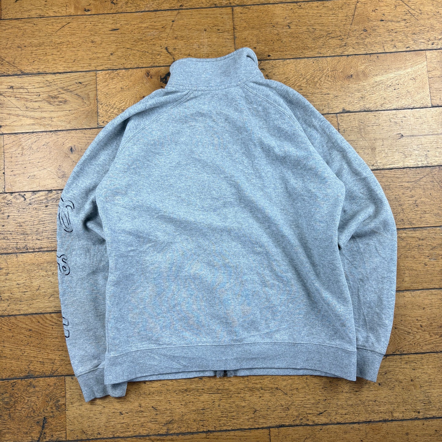 Vintage Carhartt Grey Zip Sweatshirt - S