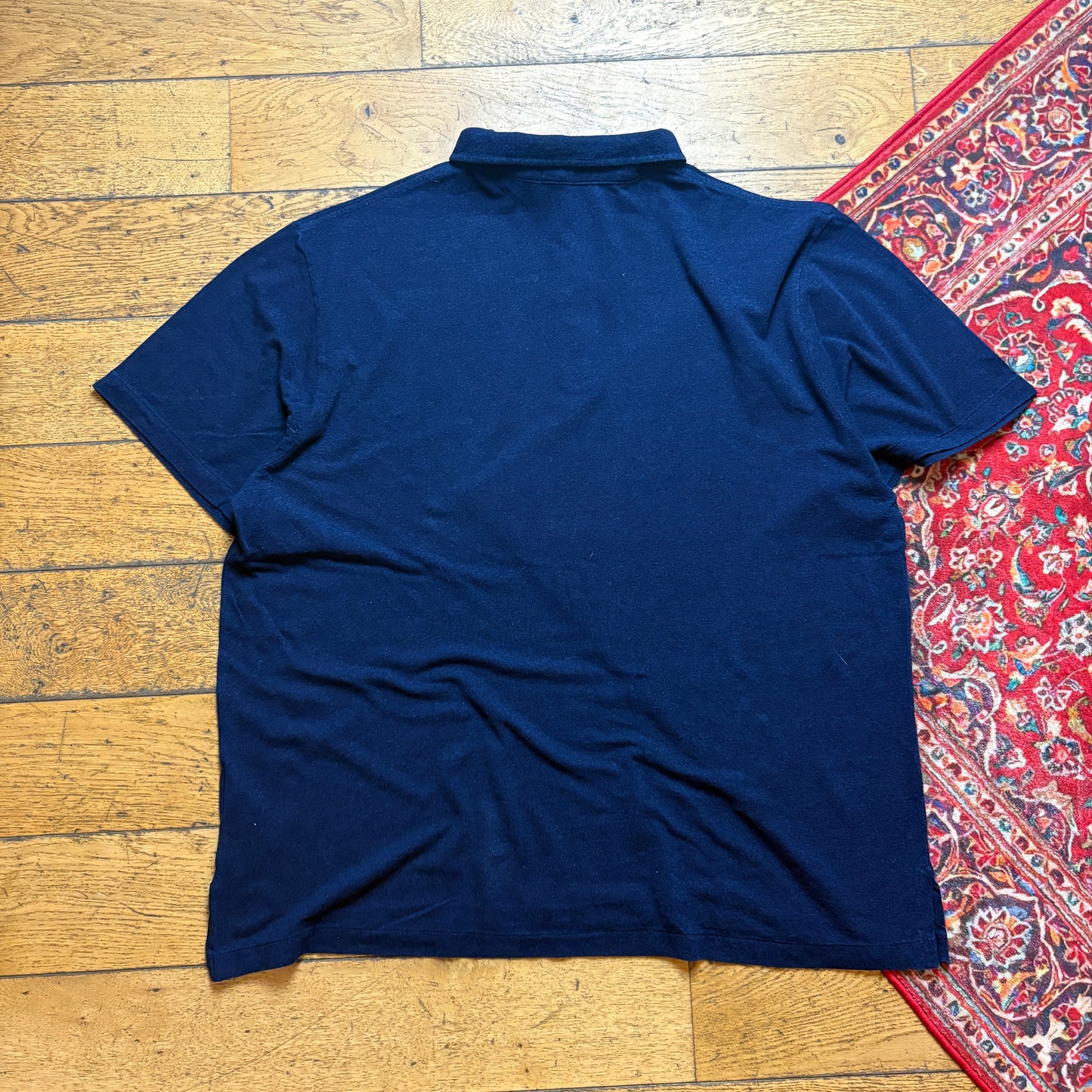 Vintage Ralph Lauren Dragon Navy Polo Shirt - 2XL
