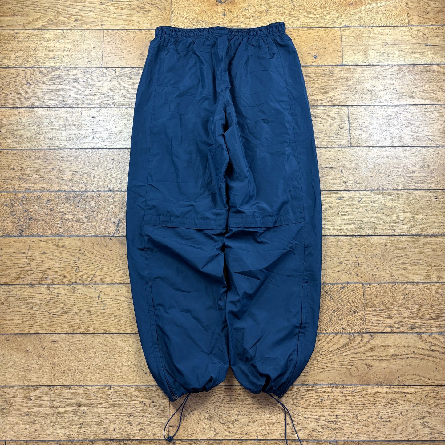 Vintage Nike Inter Milan Black Baggy Tracksuit Bottoms - M