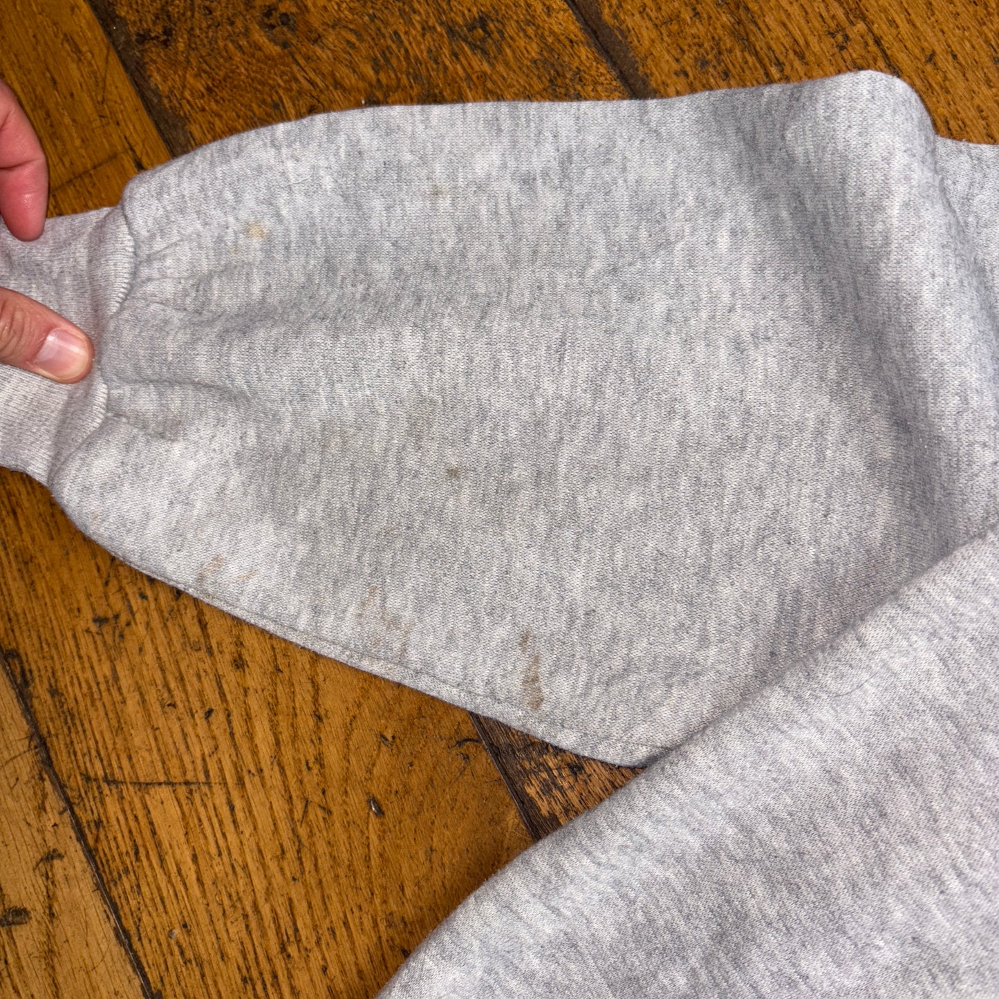 Vintage 80s Nike Grey Swoosh Boxy Sweatshirt - M