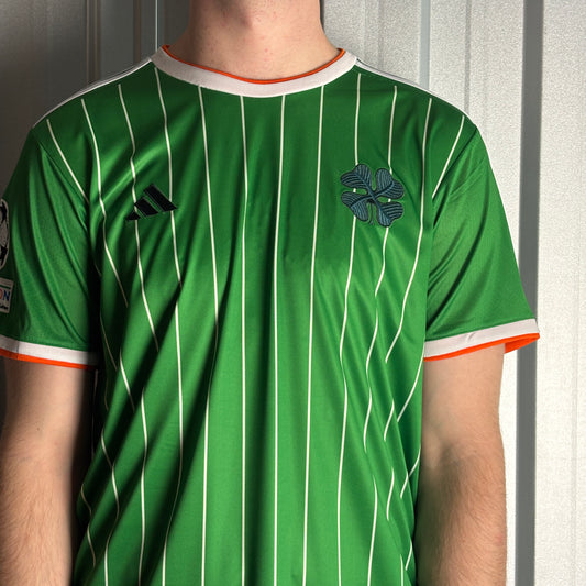 Ireland Green Adidas Football Shirt - S