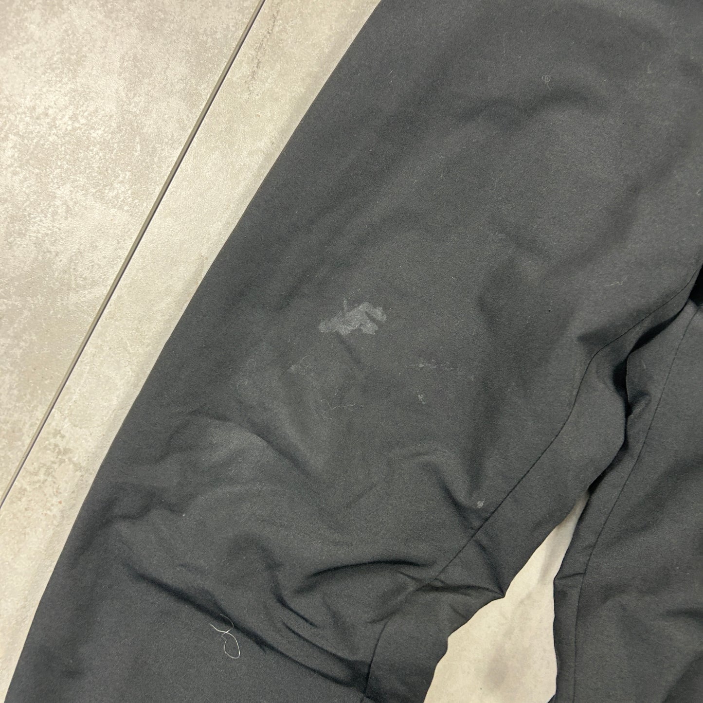 Vintage Adidas Black Baggy Tracksuit Sweatpants Track Pants Bottoms - XS
