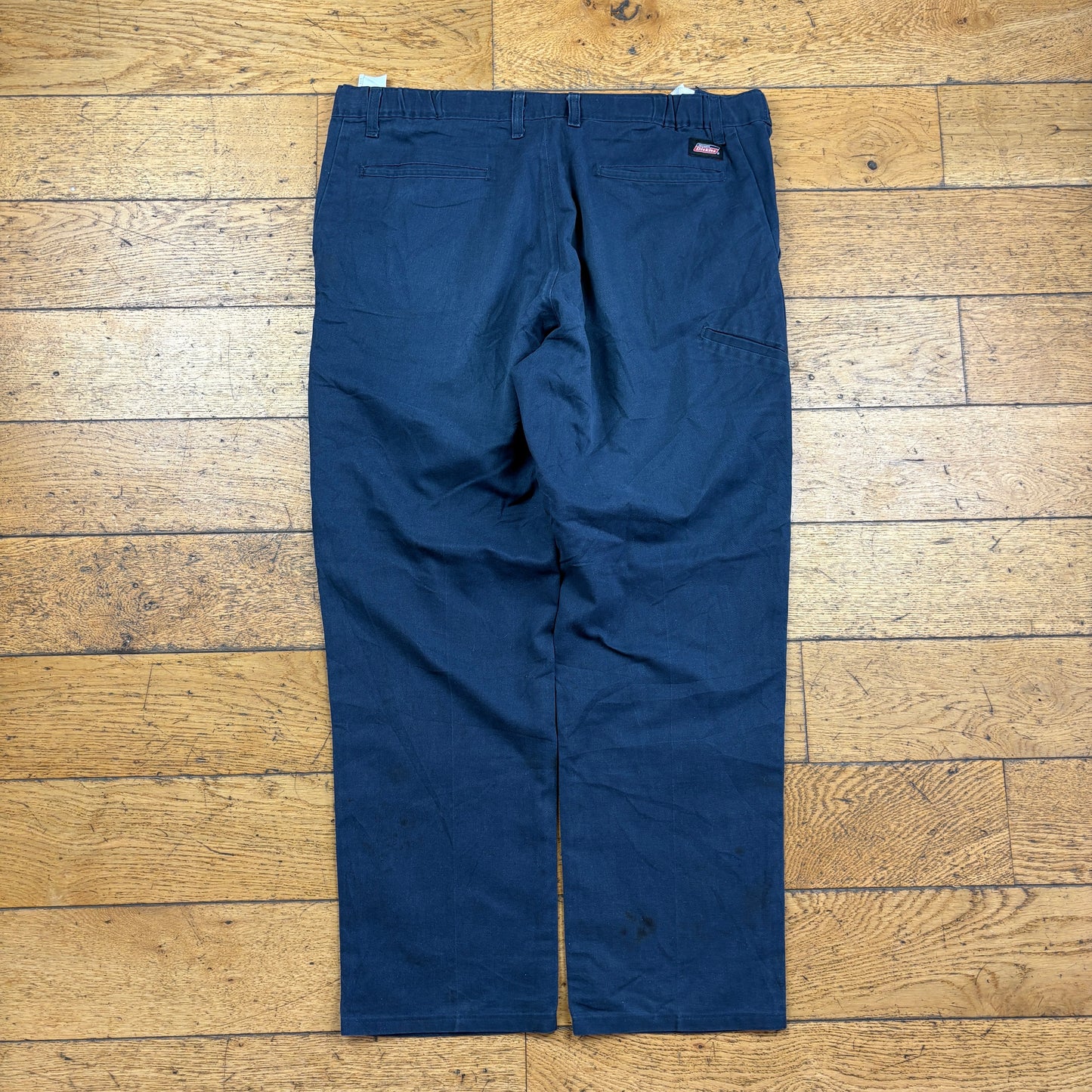 Vintage Dickies 874 Navy Baggy Skate Trousers - 38