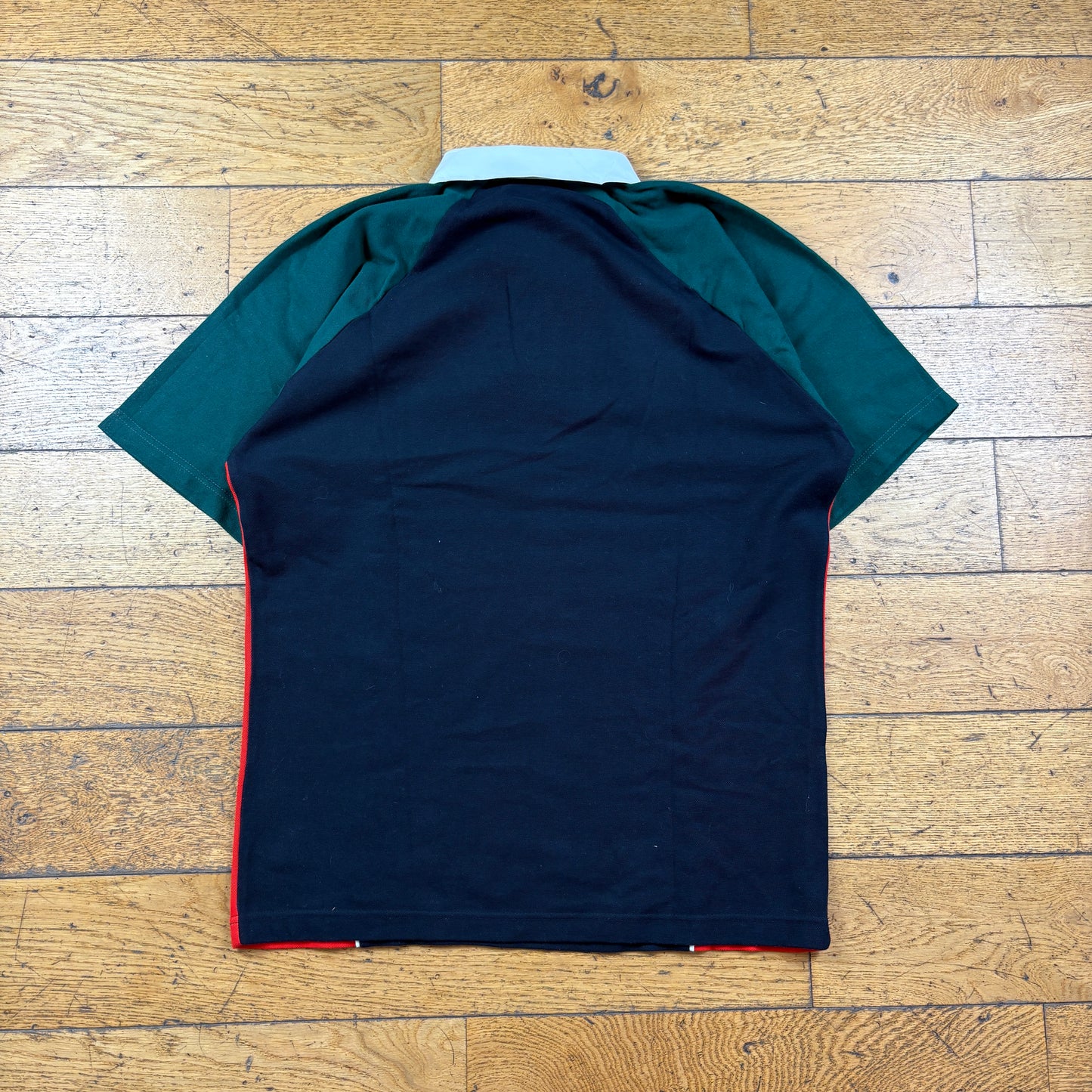 Vintage Kenya Rugby Black Polo T-Shirt - L