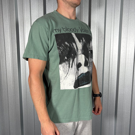 Supreme X My Bloody Valentine Green Band T Shirt - L
