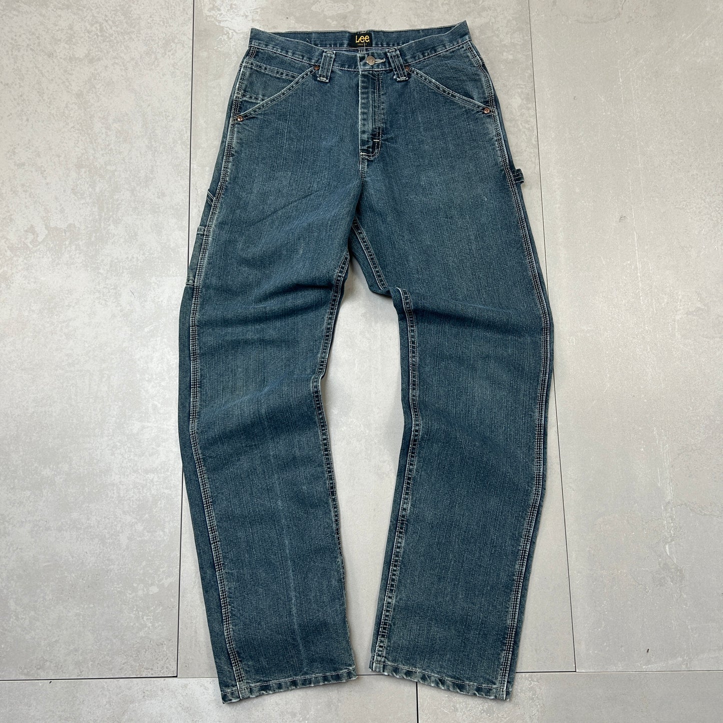 Vintage Lee Blue Carpenter Jeans - 30