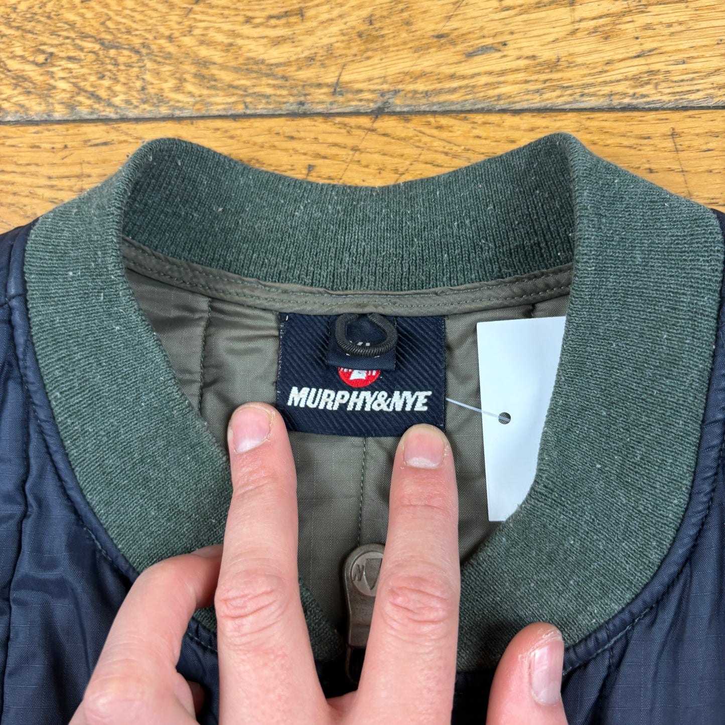 Vintage Murphy Nye Navy Puffer M65 Liner Jacket - L