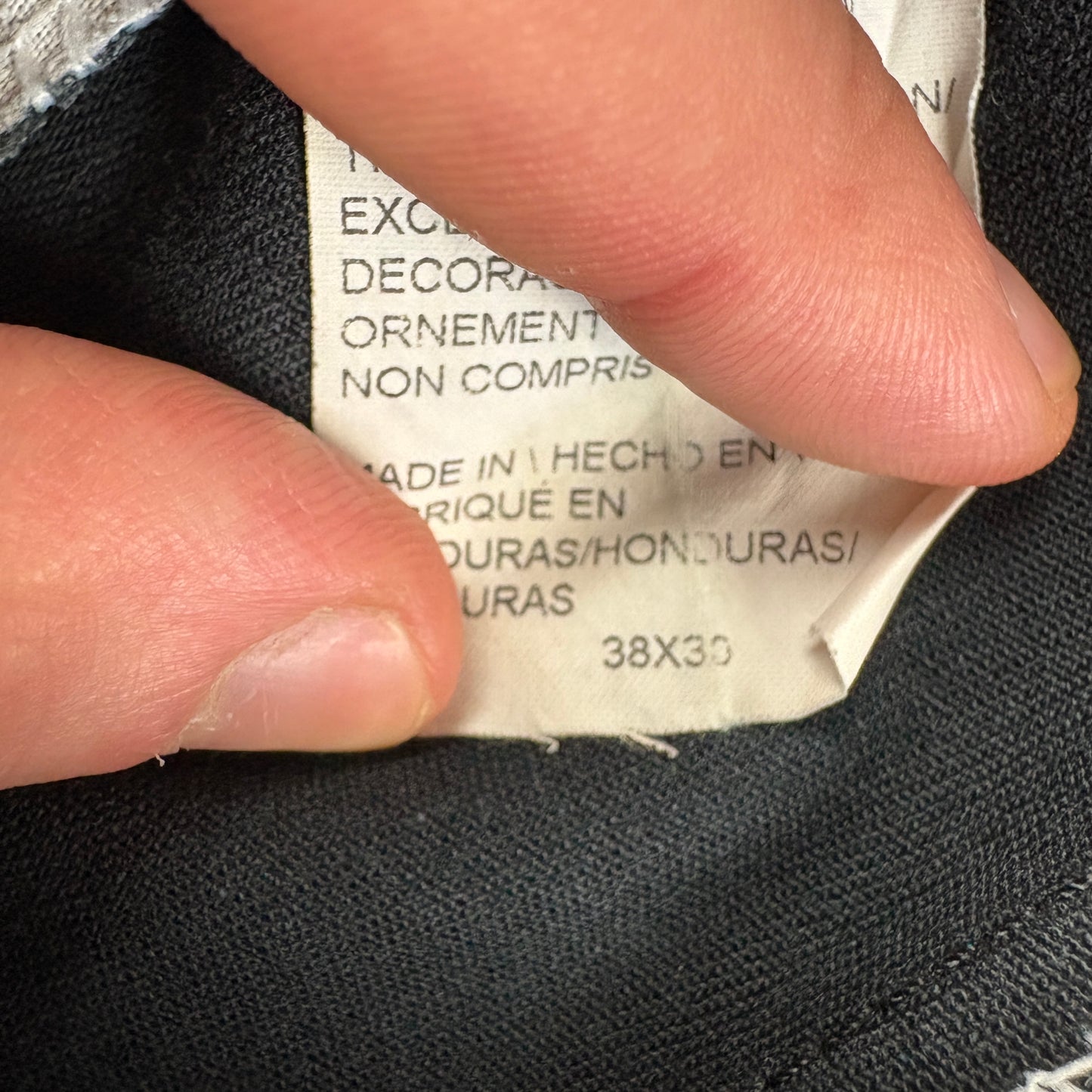 Vintage Dickies 874 Black Cargo Baggy Skate Trousers - 38