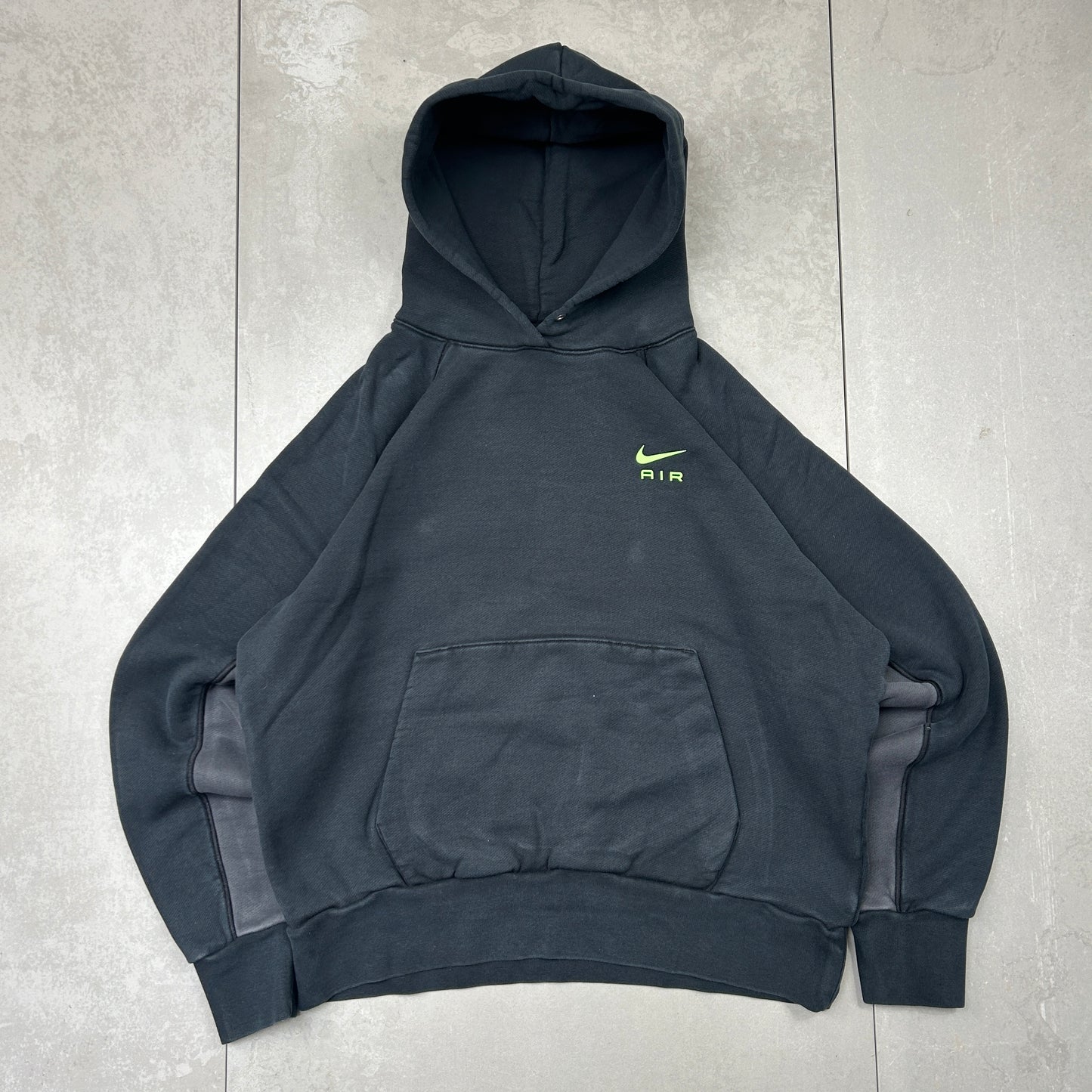 Vintage Nike Air Black Hoodie Sweatshirt - L