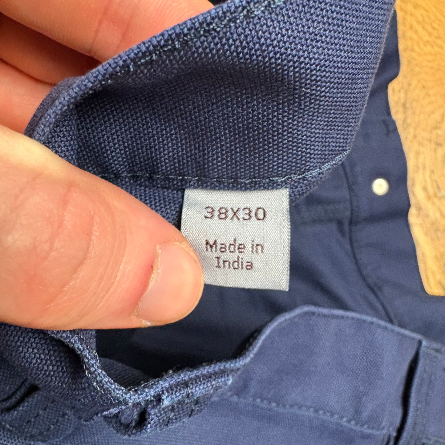 Vintage Carhartt Workwear Navy Carpenter Baggy Trousers - 40S