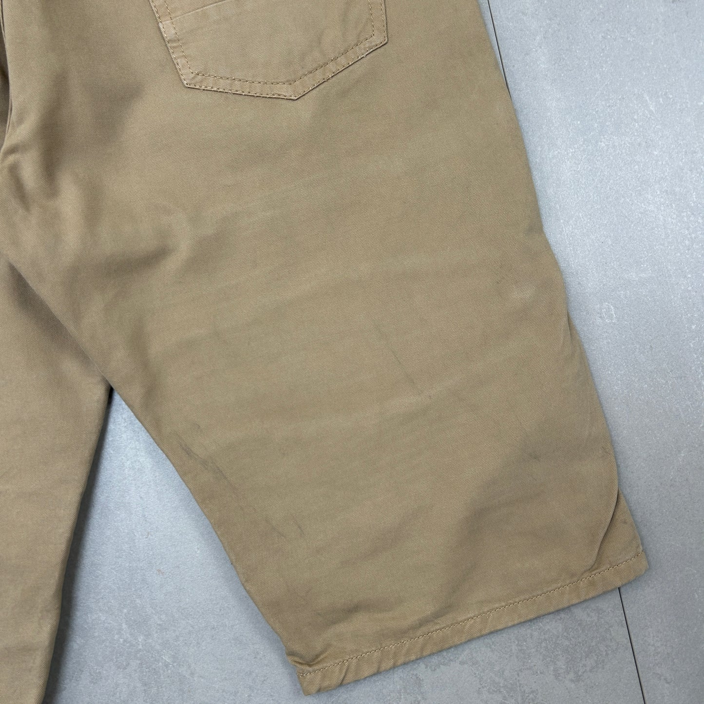 Vintage Moto Hip Hop Brown Shorts Jorts - 39