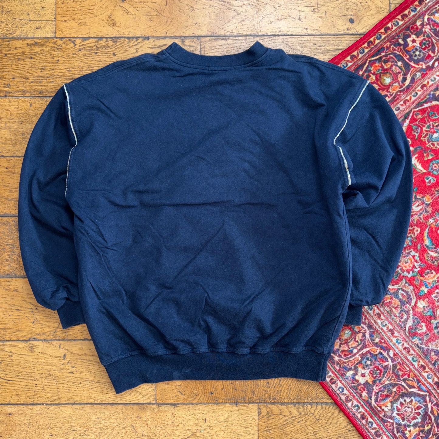 Vintage 90s Golf Navy Boxy Embroidered Sweatshirt - M