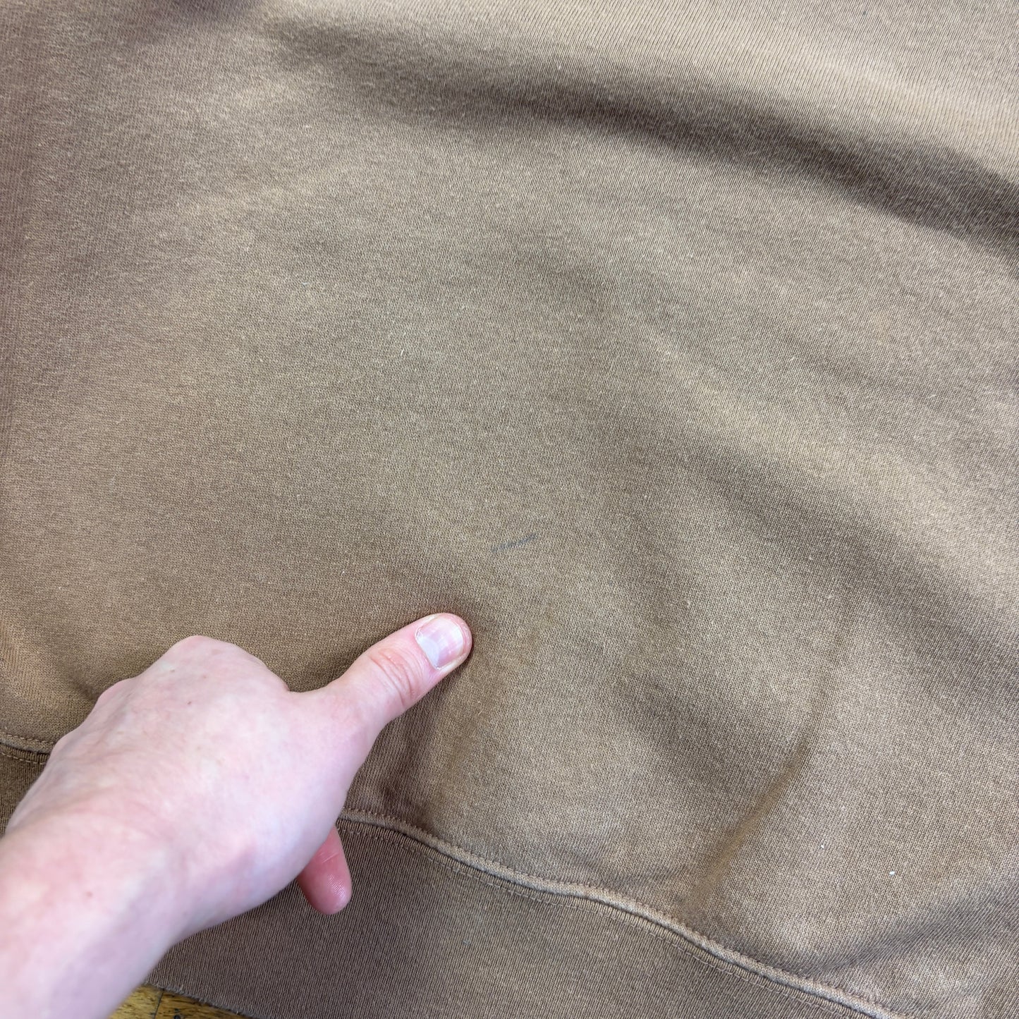 Vintage Supreme Brown Embroidered Sweatshirt - L