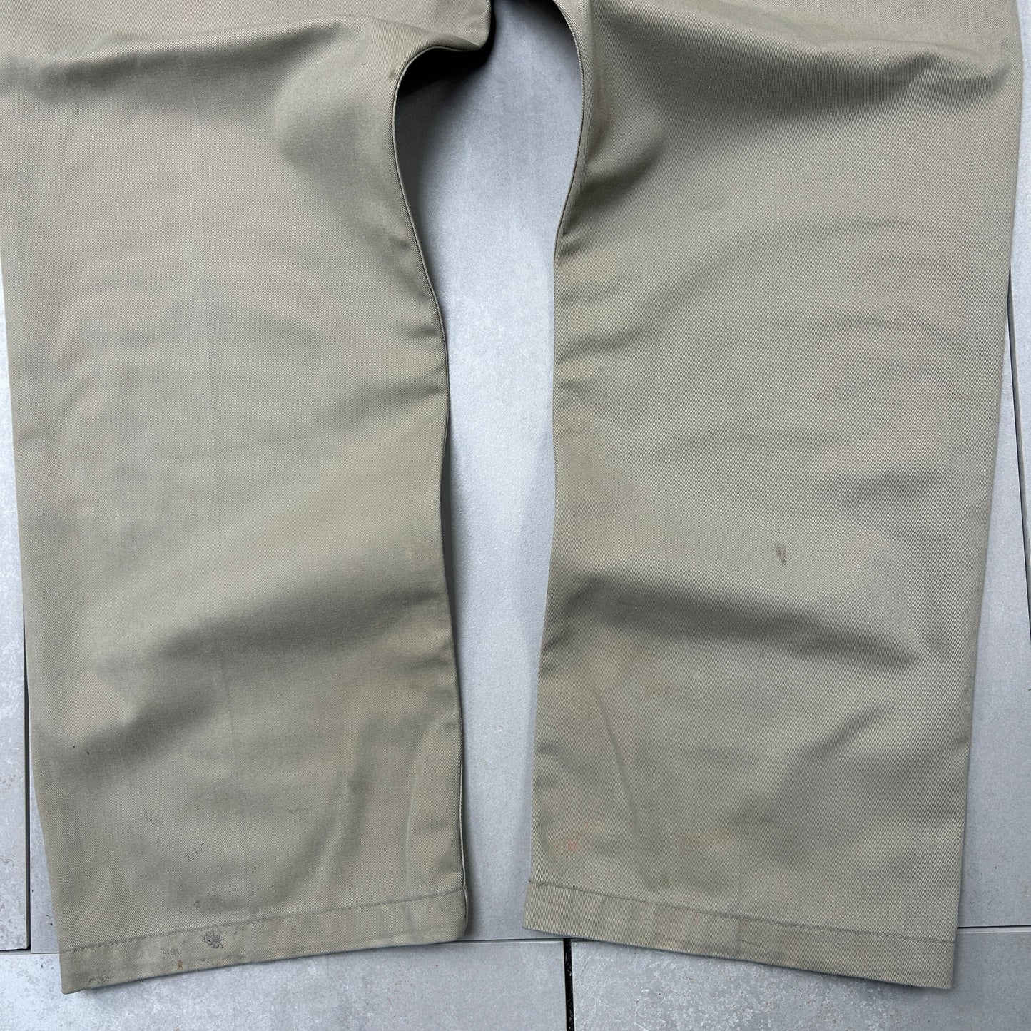 Vintage Carhartt Cream Workwear Carpenter Baggy Trousers - 38