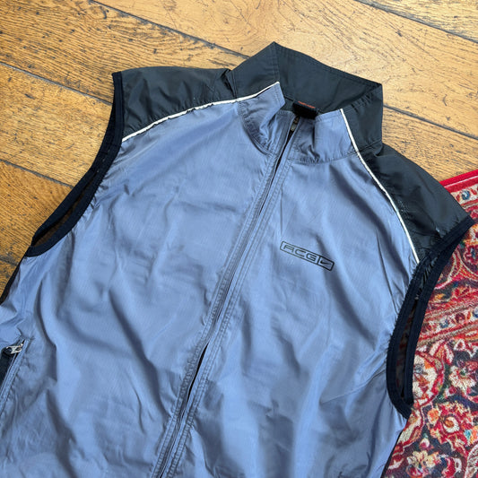 Vintage Nike ACG Grey Black Gorpcore Gilet Vest - L