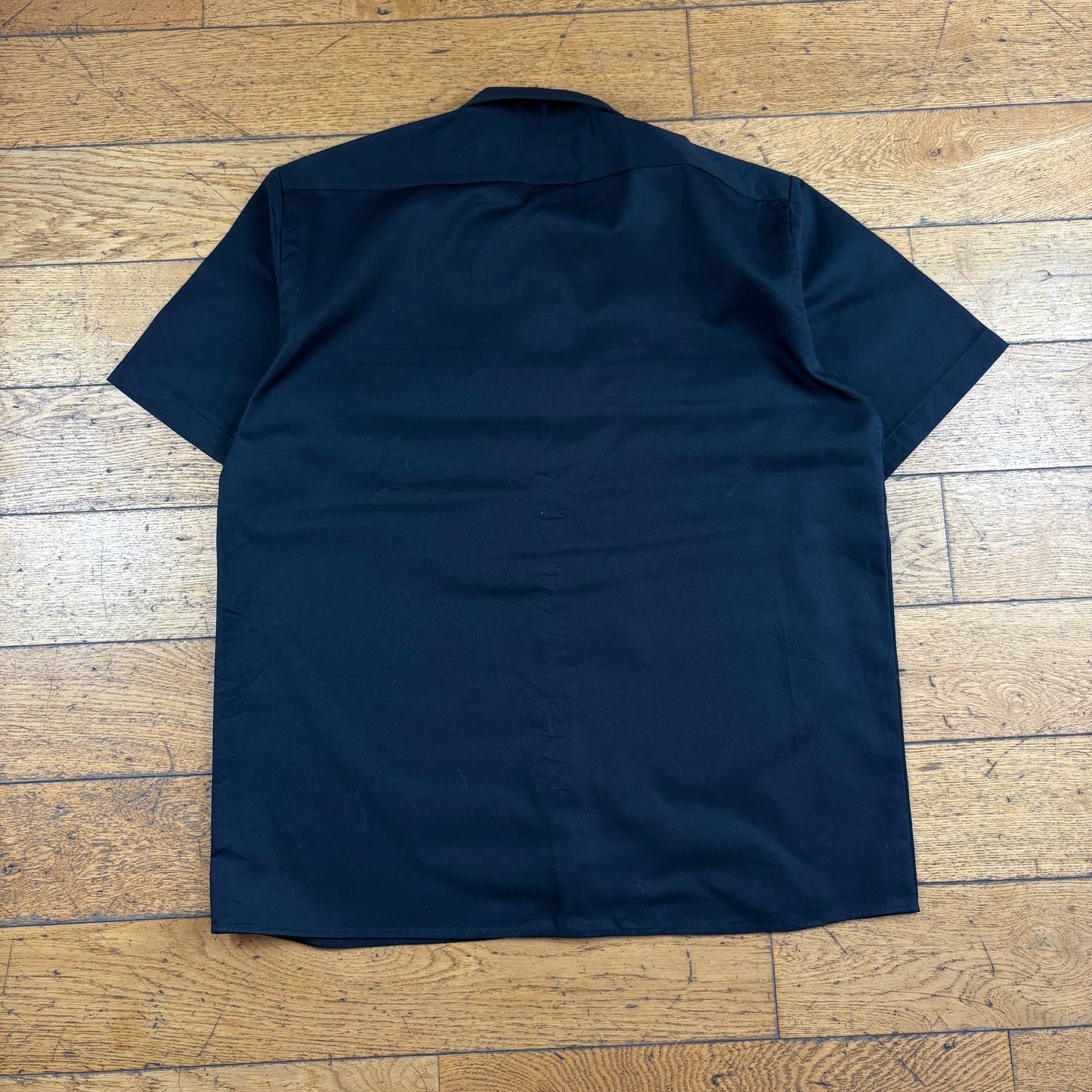 Vintage Dickies Black Workwear Short Sleeve Shirt - L