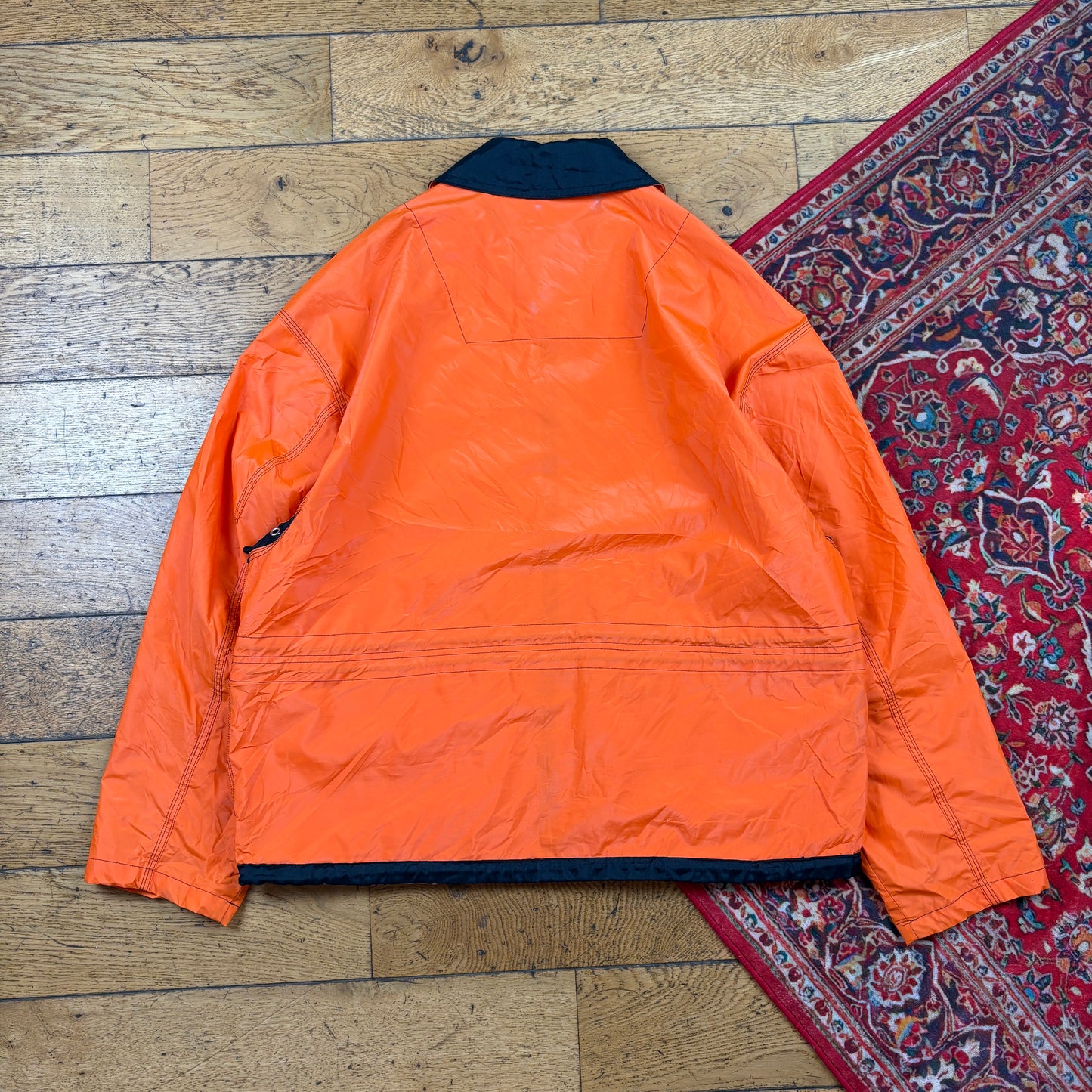 Vintage TXB Orange Wax Chore Jacket - XL
