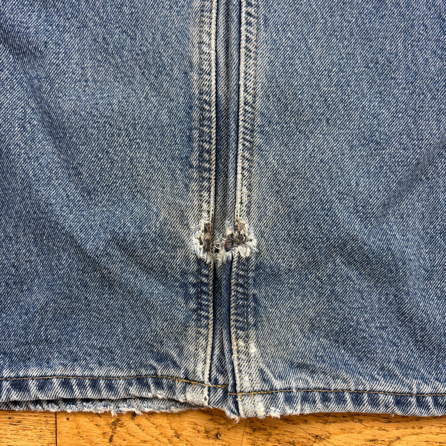 Vintage Dickies Blue Workwear Carpenter Baggy Jeans - 32