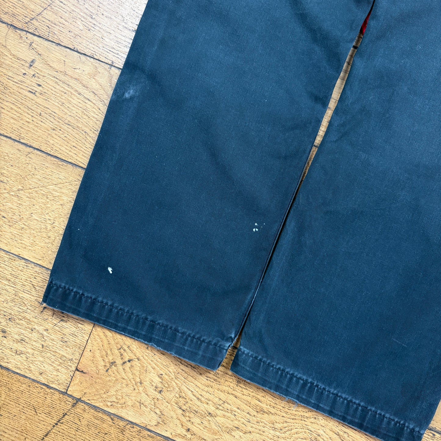 Vintage Carhartt Black Workwear Carpenter Baggy Trousers - 36