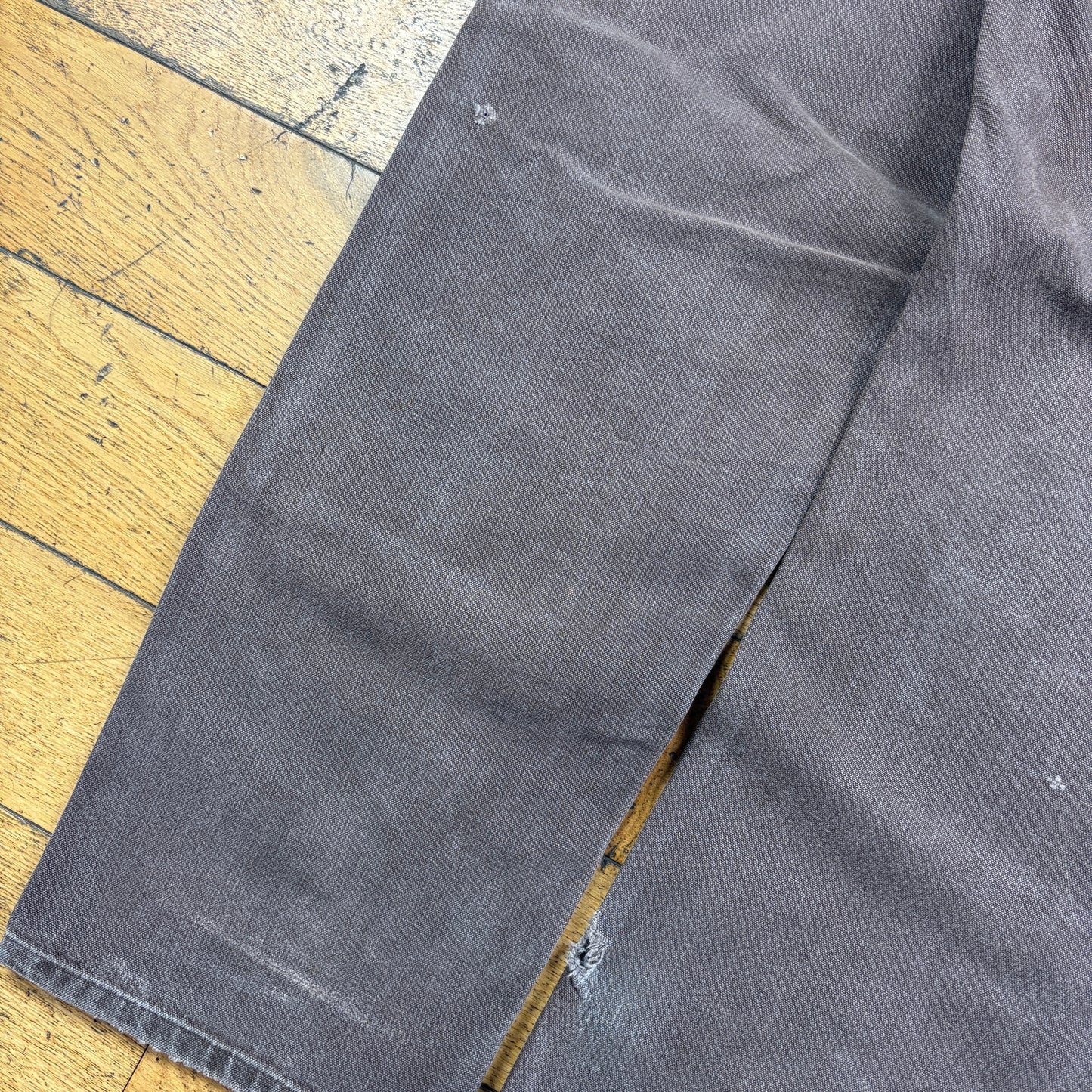Vintage Carhartt Brown Double Knee Workwear Carpenter Baggy Trousers - 34