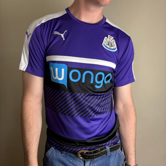 Vintage Newcastle United NUFC 16/17 Puma Purple Football Shirt - S