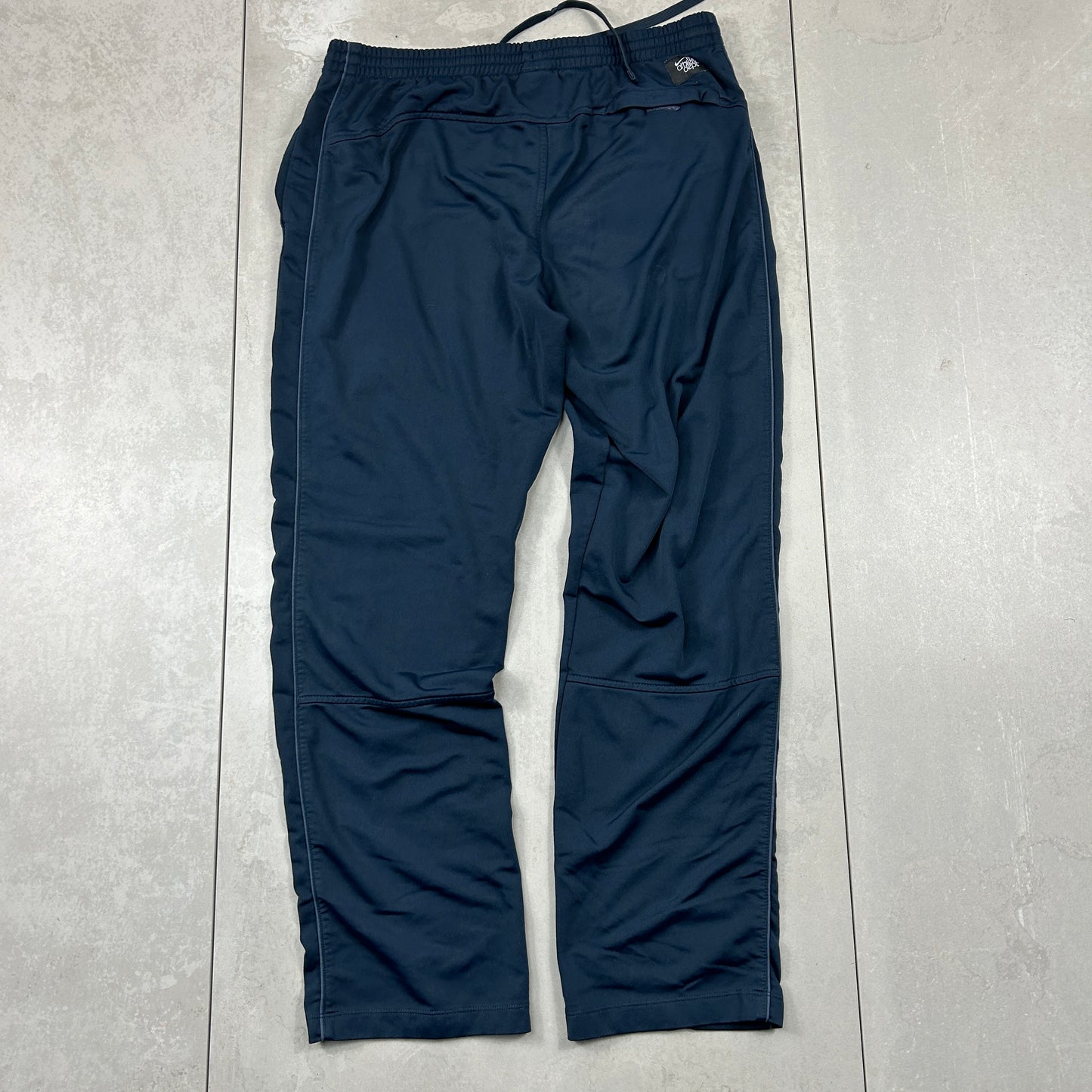 Vintage Nike Baggy Tracksuit Navy Track Pants Bottoms - L