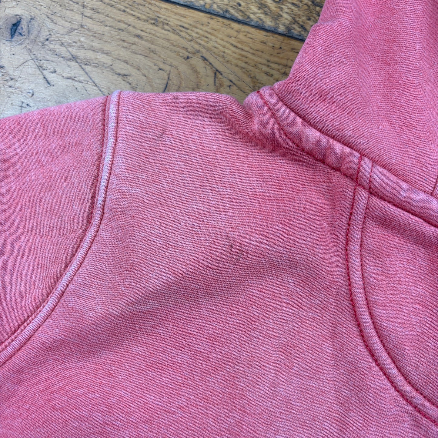 Vintage Carhartt Pink Womens Hoodie Sweatshirt - L