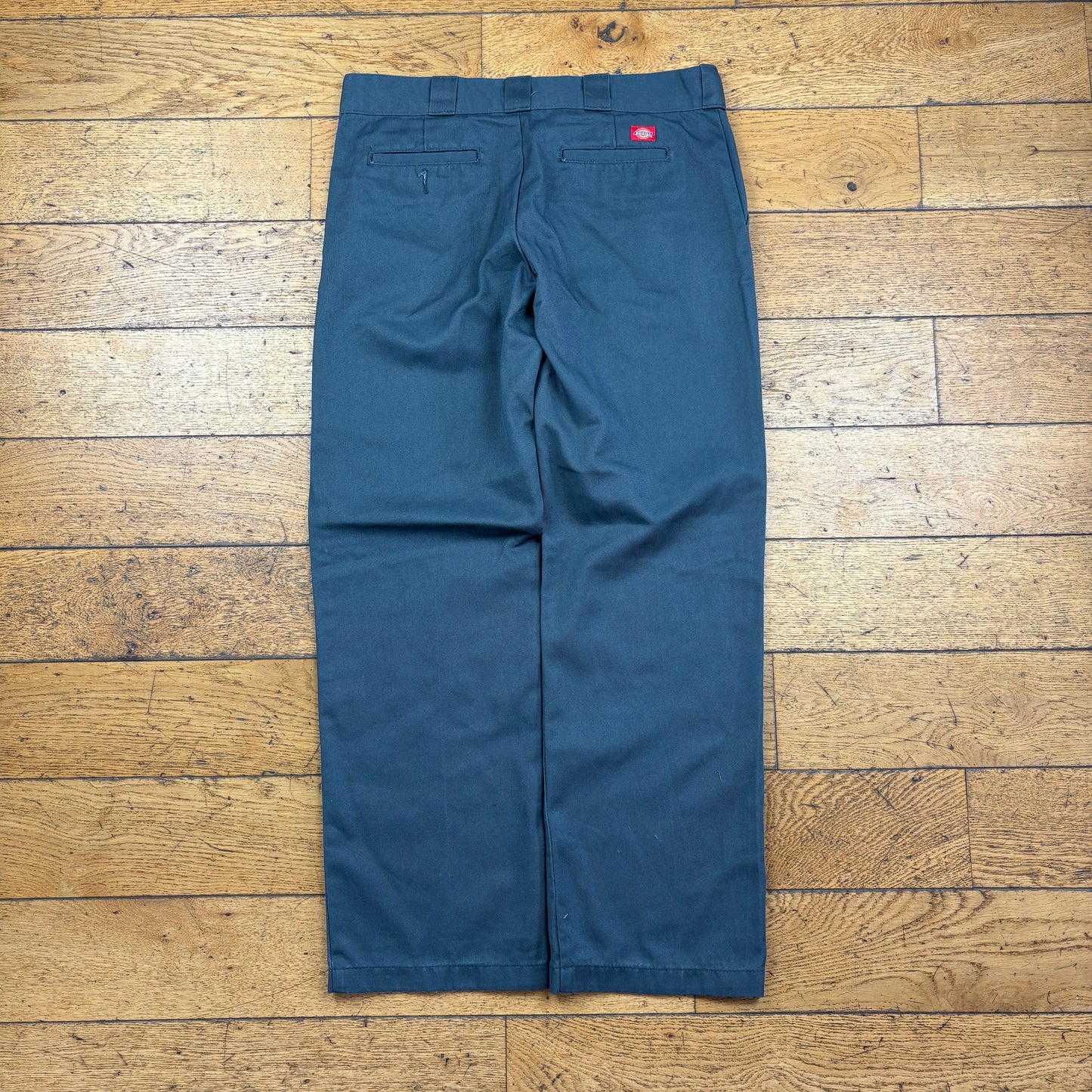 Vintage Dickies 874 Grey Baggy Skate Trousers - 34