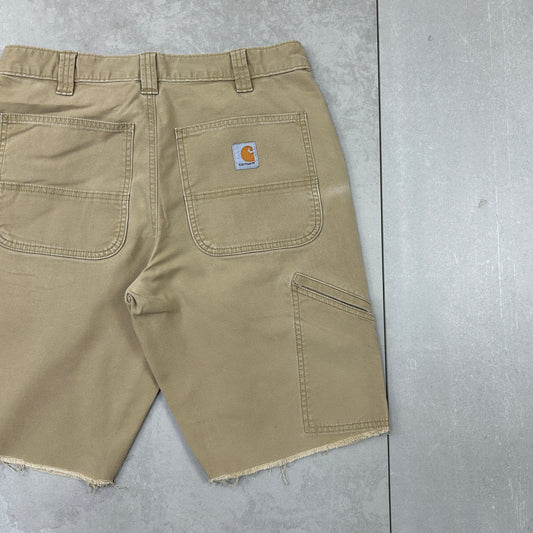 Vintage Carhartt Workwear Carpenter Brown Shorts - 32