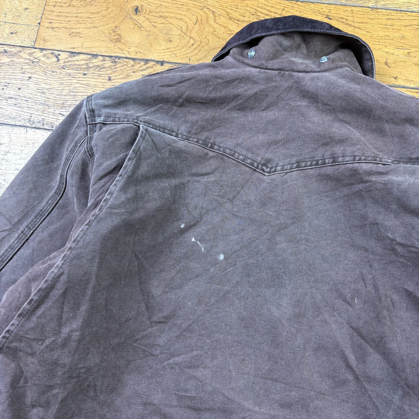 Vintage Carhartt Brown Chore Workwear Jacket - L