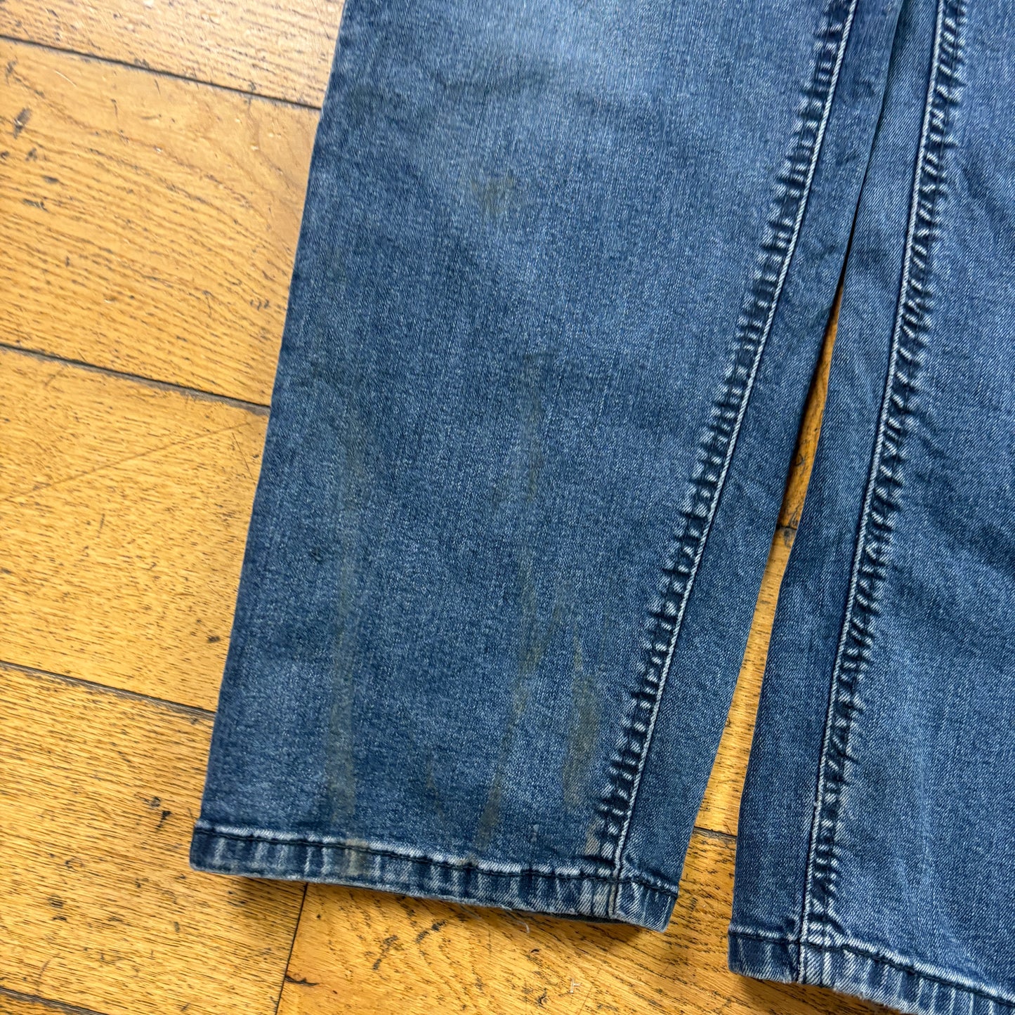 Vintage Levis 541 Straight Blue Denim Jeans - 36