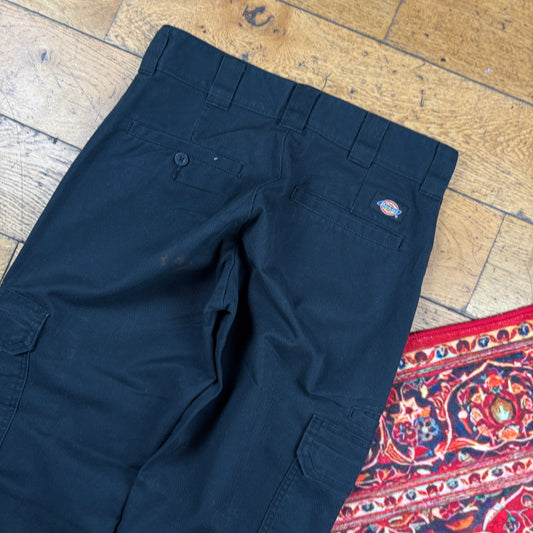 Vintage Dickies 874 Skate Black Trousers - 28