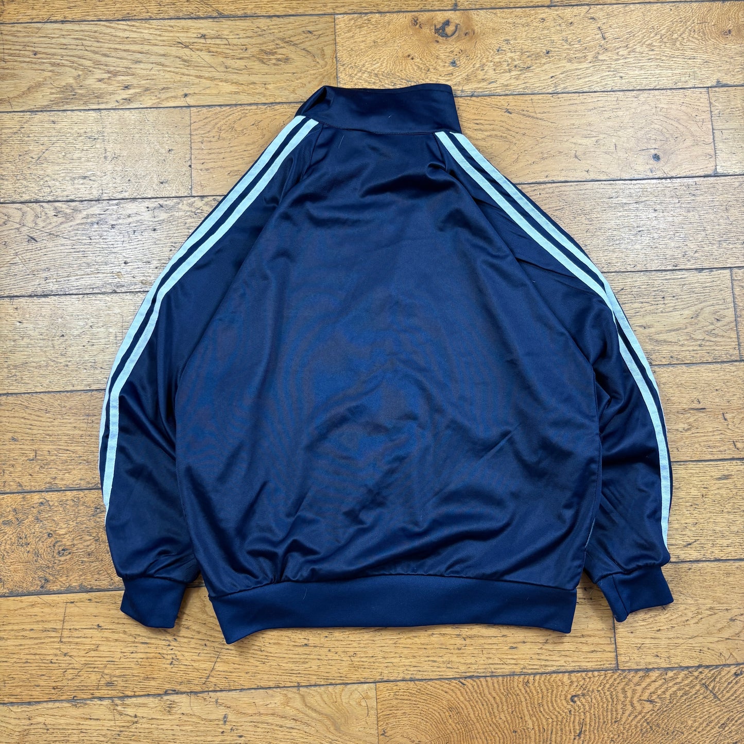 Vintage Adidas Navy Tracksuit Track Shell Windbreaker Jacket - M