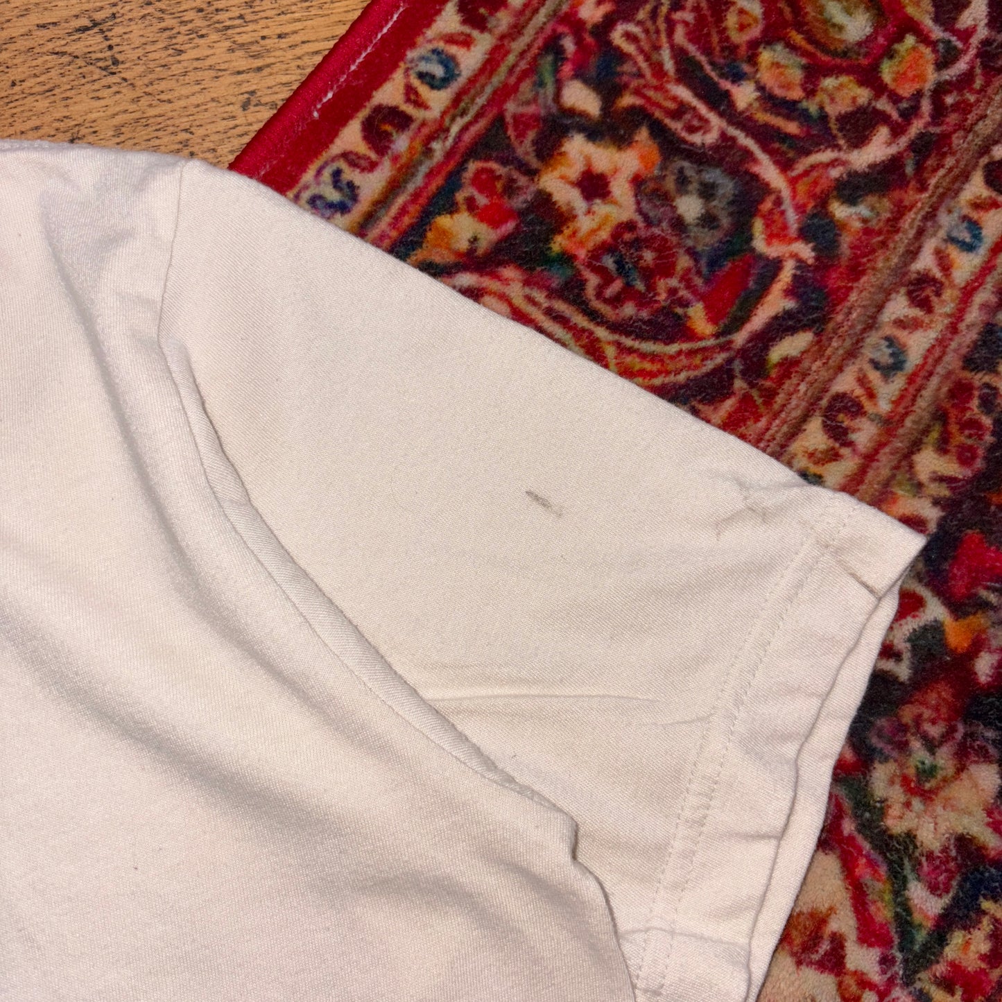 Vintage Quiksilver Cream Surfwear Graphic T-Shirt - XS