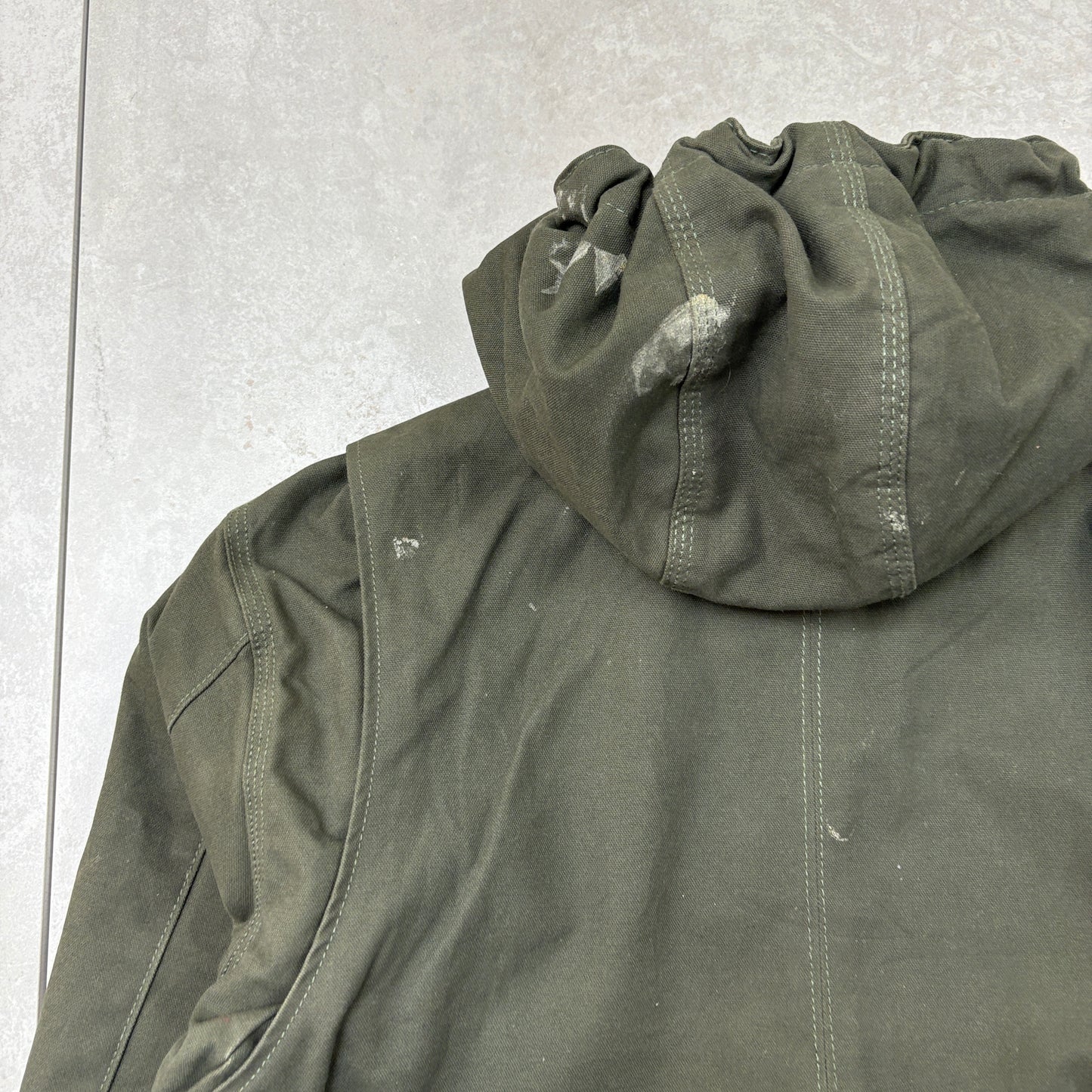 Vintage Carhartt Green Active Workwear Jacket - M