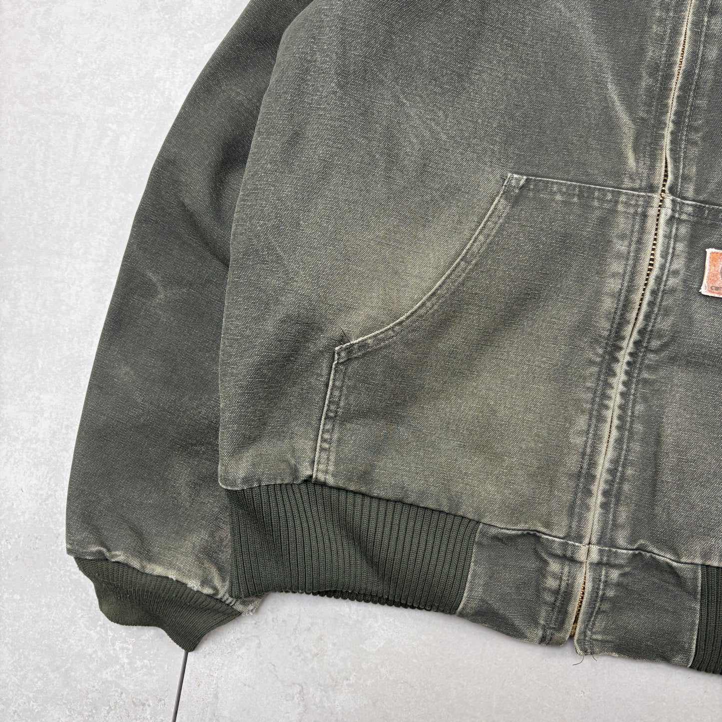 Vintage Carhartt Green Active Workwear Jacket - M