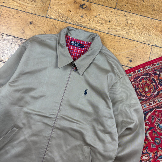 Vintage Ralph Lauren Brown Harrington Jacket - M