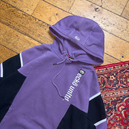 Vintage Ecko Unltd Hip Hop Purple Hoodie Sweatshirt - XL