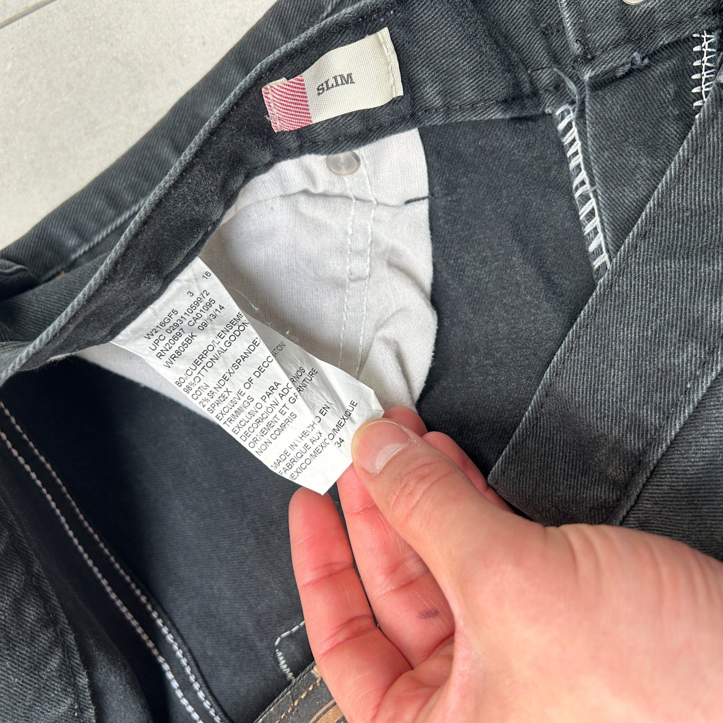 Vintage Dickies Workwear Carpenter Black Shorts - 33