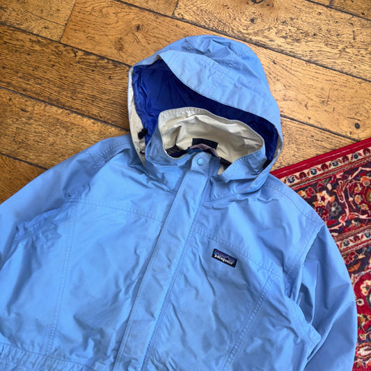 Vintage Patagonia Blue Goretex Hiking Waterproof Gorpcore Jacket Coat - M