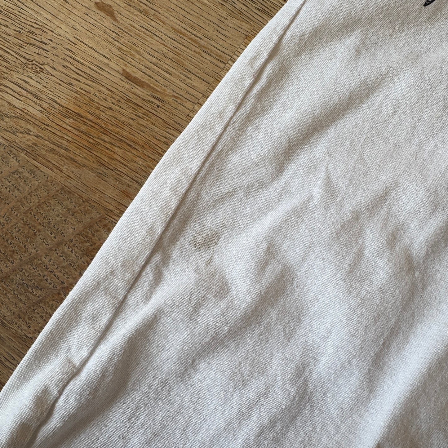 Vintage Hugo Boss Tennis Golf White Pattern Polo Shirt - M