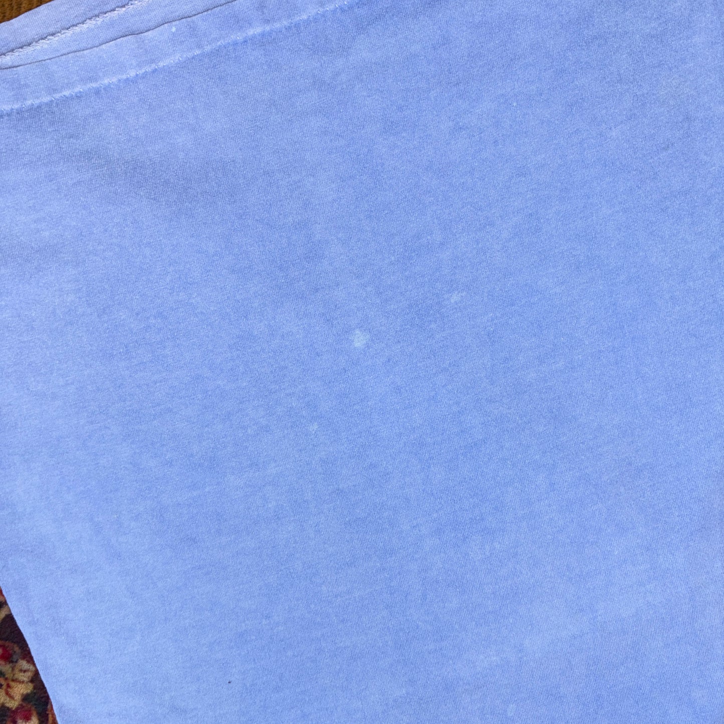 Vintage 90s Siesta Key Blue Flower Single Stitch Graphic T-Shirt - L