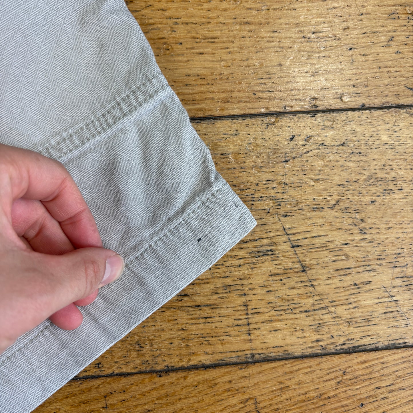 Vintage Carhartt Cream Workwear Baggy Carpenter Shorts - 38