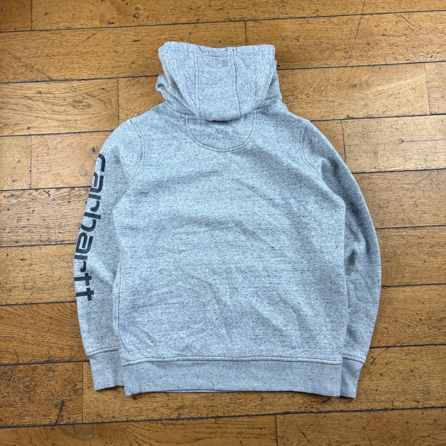 Vintage Carhartt Womens Grey Hoodie Sweatshirt - S