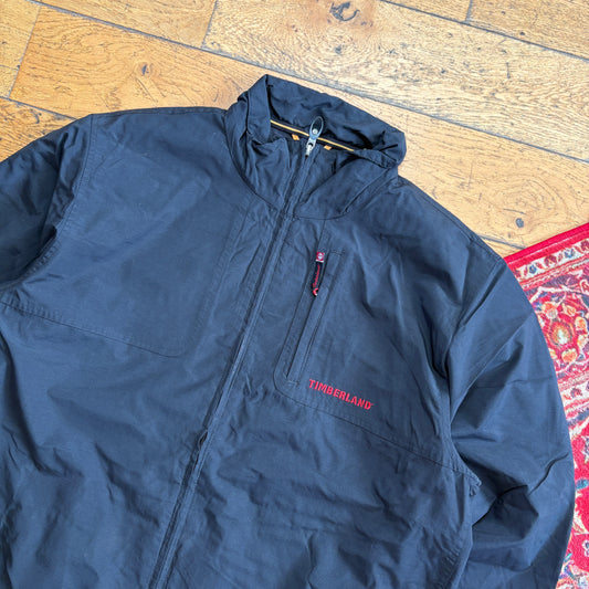 Vintage Timberland Black Weathergear Lightweight Jacket - L