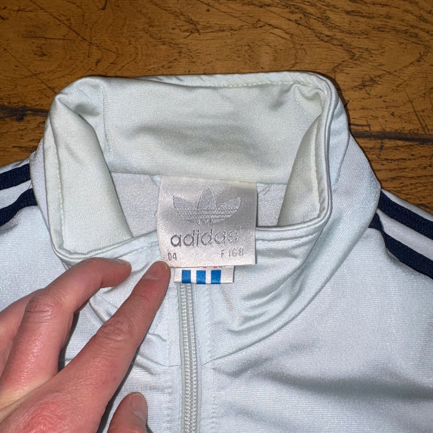 Vintage Adidas Blue 90s Tracksuit Track Jacket - M