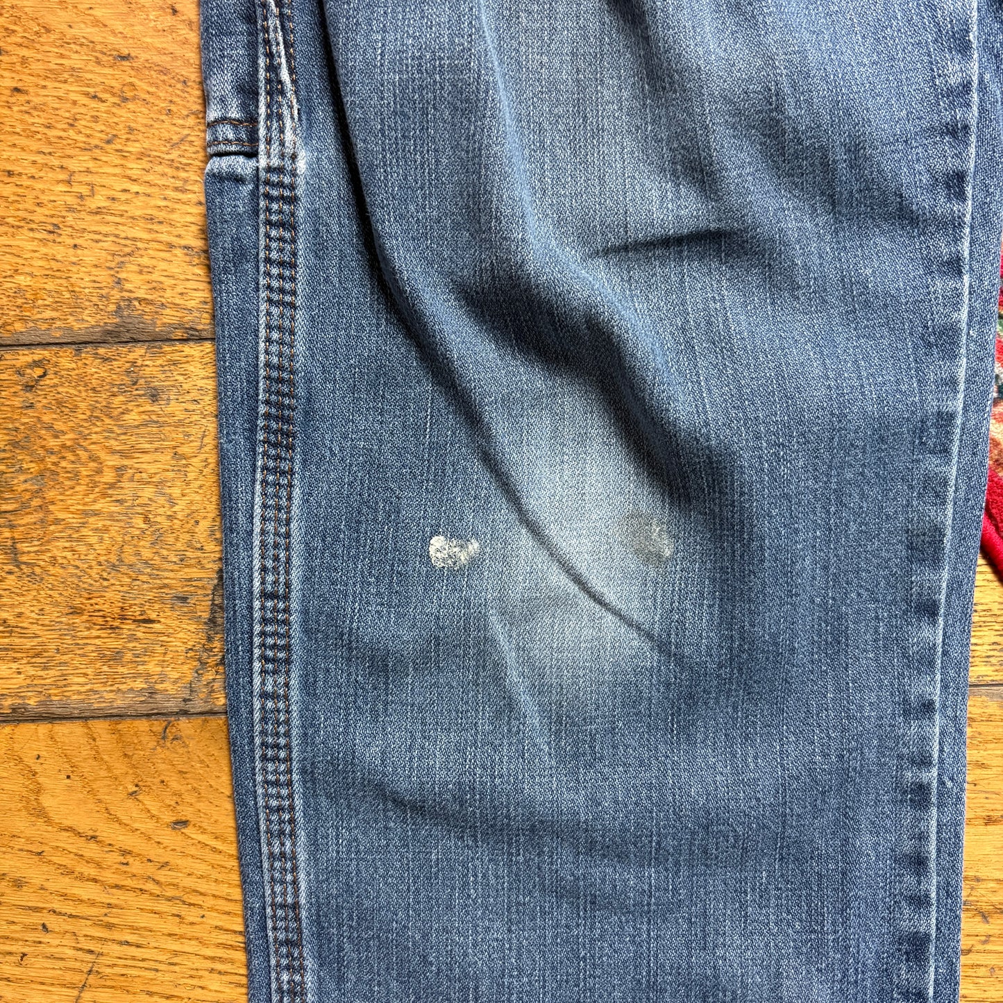 Vintage Dickies Workwear Carpenter Baggy Blue Jeans - 34R