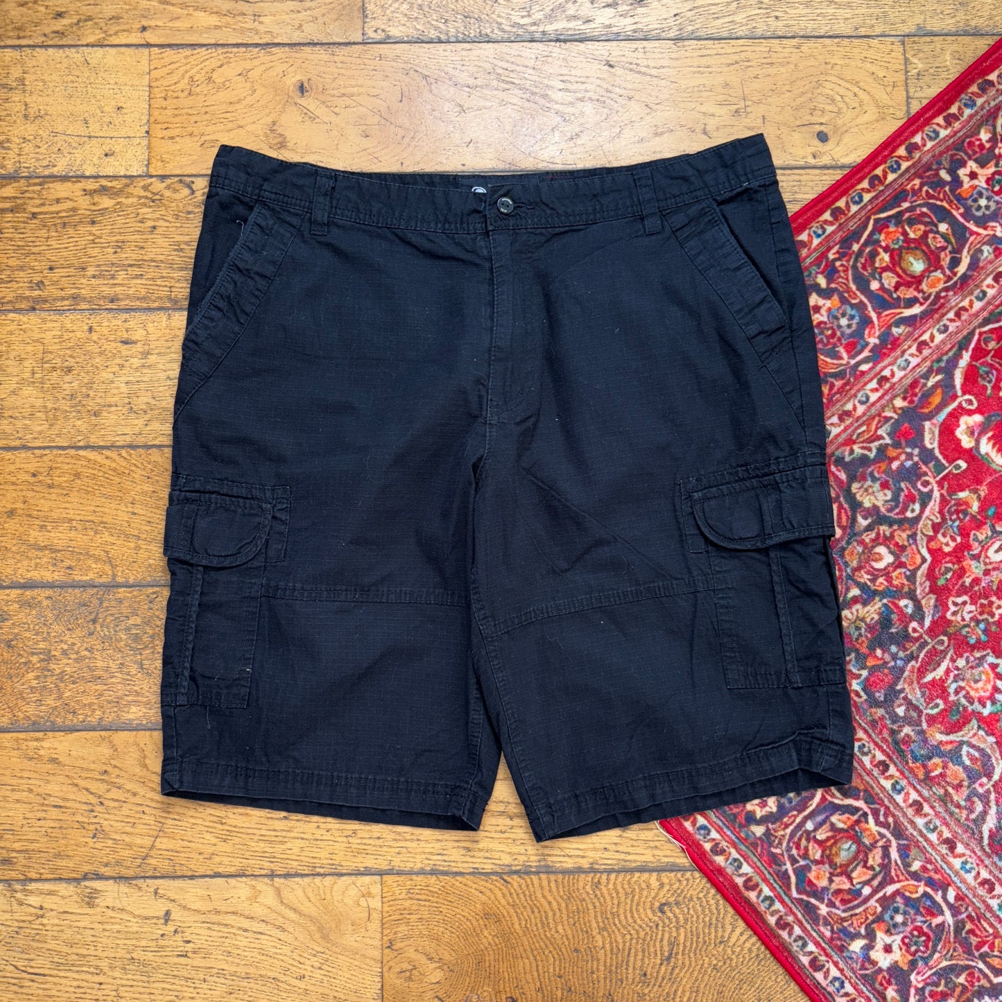 Vintage Ecko Unltd Black Hip Hop Baggy Shorts Jorts - 40